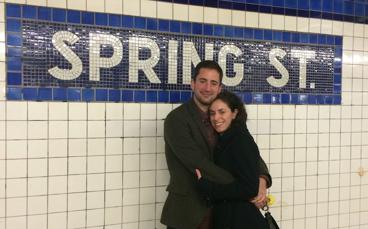 A Spring Time Wedding Proposal Assisted by The Stompers!