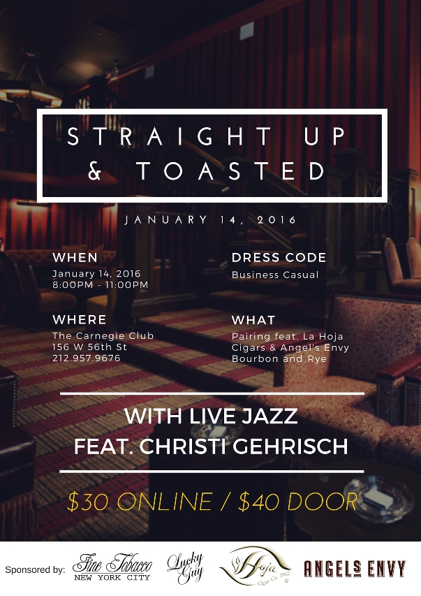 “Straight Up and Toasted!” Featuring our singer Christi Gehrisch!